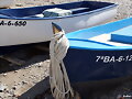 bote en tierra