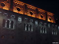Fachada iluminada