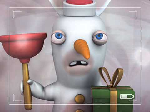 rabbids    can&#039;t stand christmas...