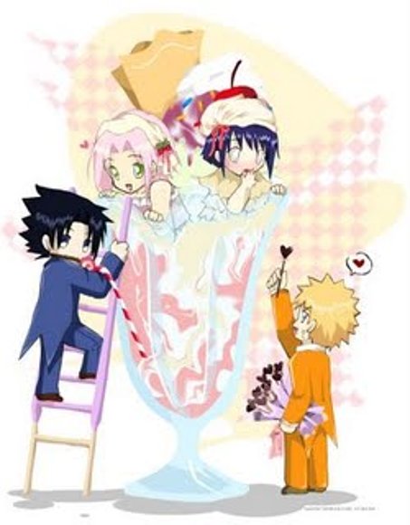 Viva Naruto No es una linda escena
