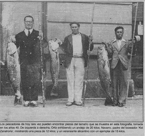 Los buenos tiempos de la pesca.