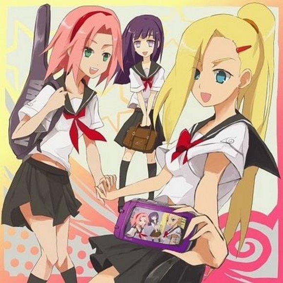 sakura,ino y hinata