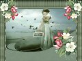 mujer y flores