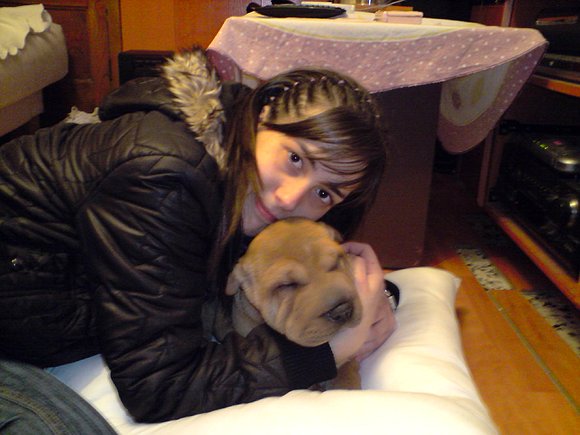 mi perrita y yo