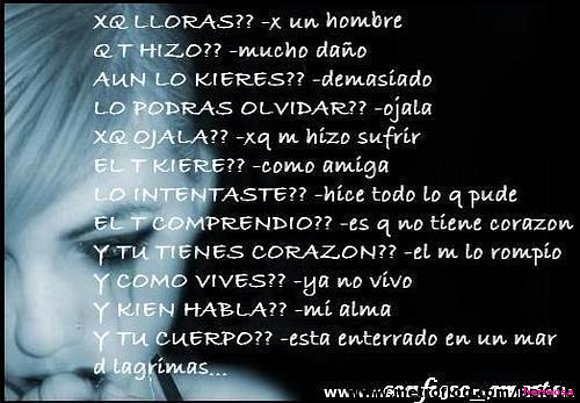 Co mi tristeza