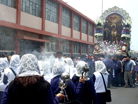ULTIMA PROCESION DEL SR  LOS MILAGROS DE TRUJILLO