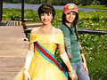 Demi y Selena en P.P.P