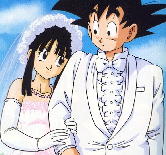 casamiento de goku y milk