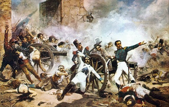 Defensa del Parque de Artillería de Monteleón.