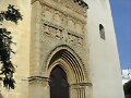 Portada mud&eacute;jar de la Parroquia de la O, Sanl&uacute;car