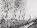 Acequia (1872-73), dibujo juvenil
