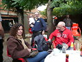 Salida de amigos en Guzzi , en San Juan de Mediona