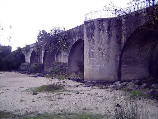 Puente en el rio tietar