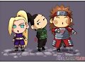 Ino, Shikamaru y Chouji