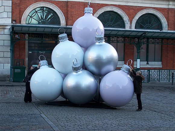 Macrobolas de navidad