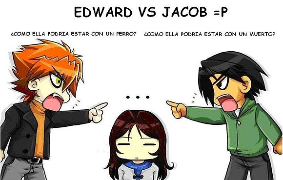 EDWARD VS JACOB ANIME
