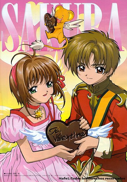 san valentin de sakura y shaoran <3