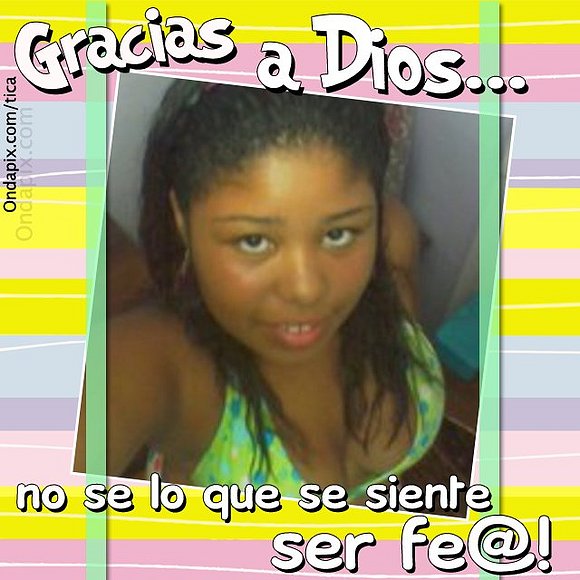 Graciias a diio0s no0se lo0 q se siiente star fea!