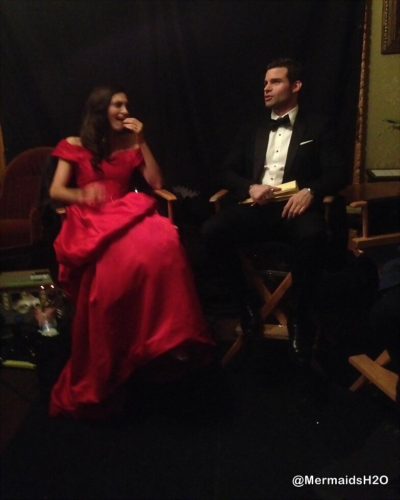 Behind the scenes Phoebe Tonkin en The Originals