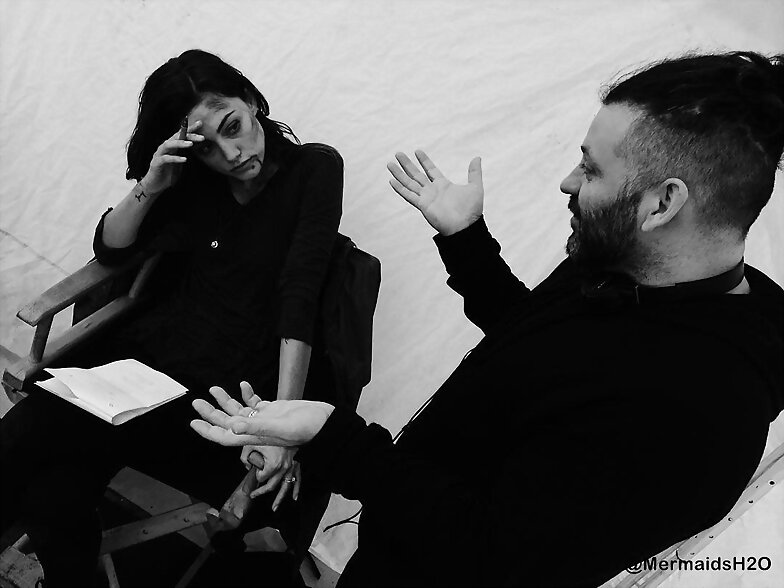 Behind the scenes Phoebe Tonkin en The Originals