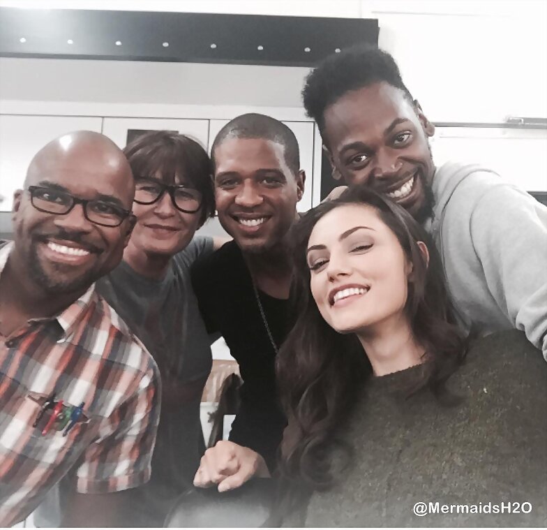 Behind the scenes Phoebe Tonkin en The Originals