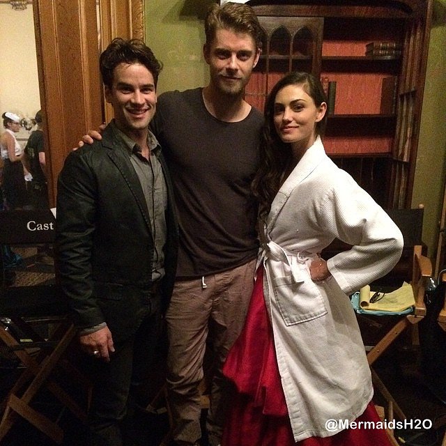 Behind the scenes Phoebe Tonkin en The Originals