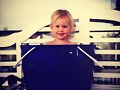 Claire Holt de peque&ntilde;a
