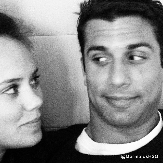 Allie Bertram con su novio Andrew Cogliano