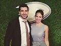 Allie Bertram con su novio Andrew Cogliano