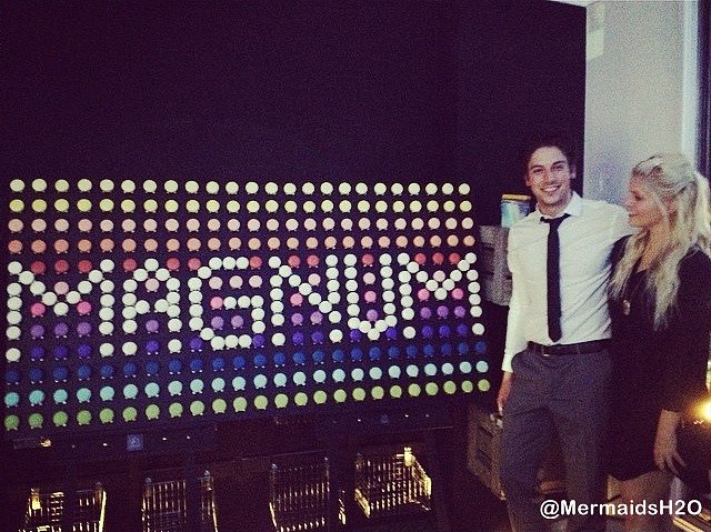 Amy Ruffle con su novio Lincoln Younes