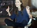 Behind the scenes Phoebe Tonkin en The Originals