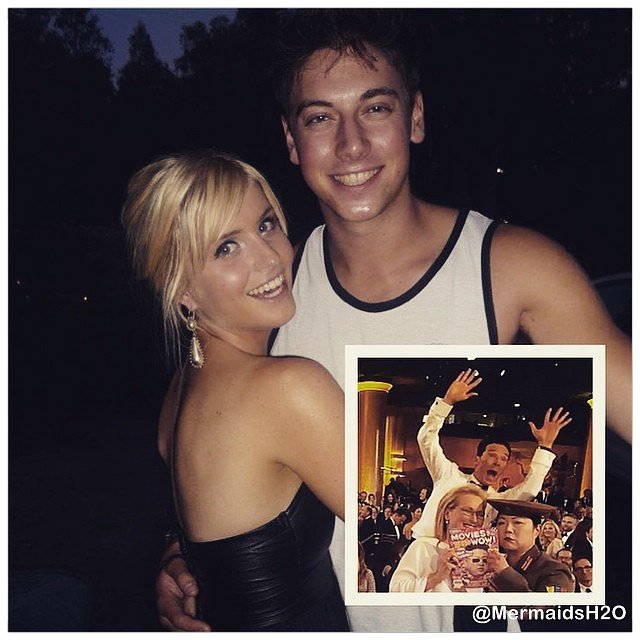 Amy Ruffle con su novio Lincoln Younes