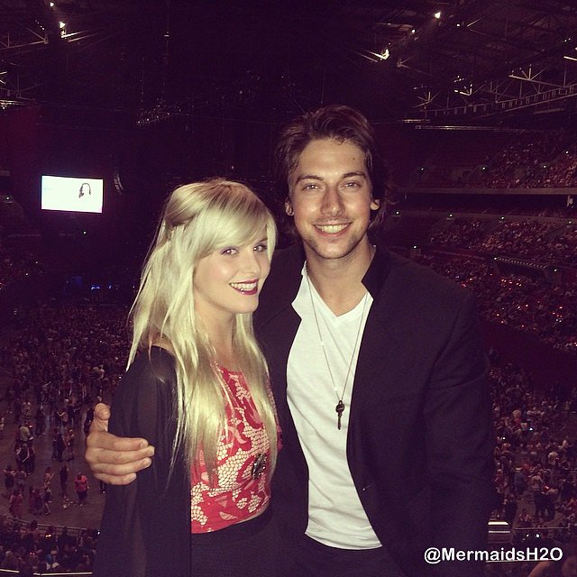 Amy Ruffle con su novio Lincoln Younes