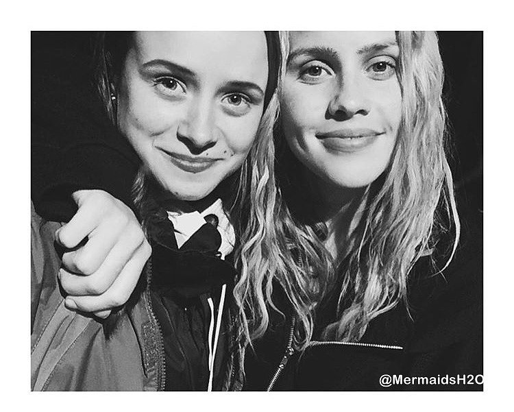 Behind the scenes Claire Holt en The Originals
