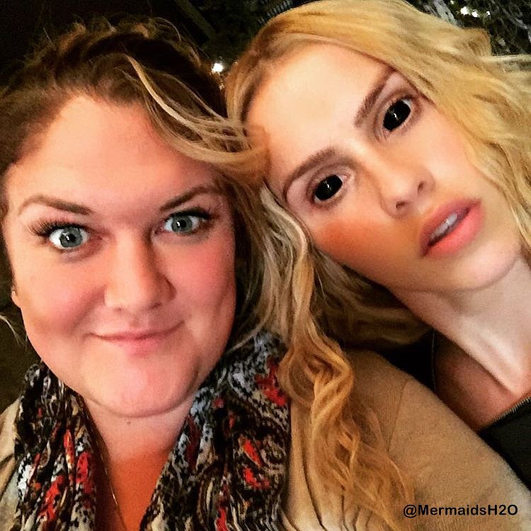 Behind the scenes Claire Holt en The Originals