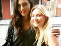 Behind the scenes Phoebe Tonkin en The Originals