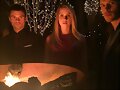 Behind the scenes Claire Holt en The Originals