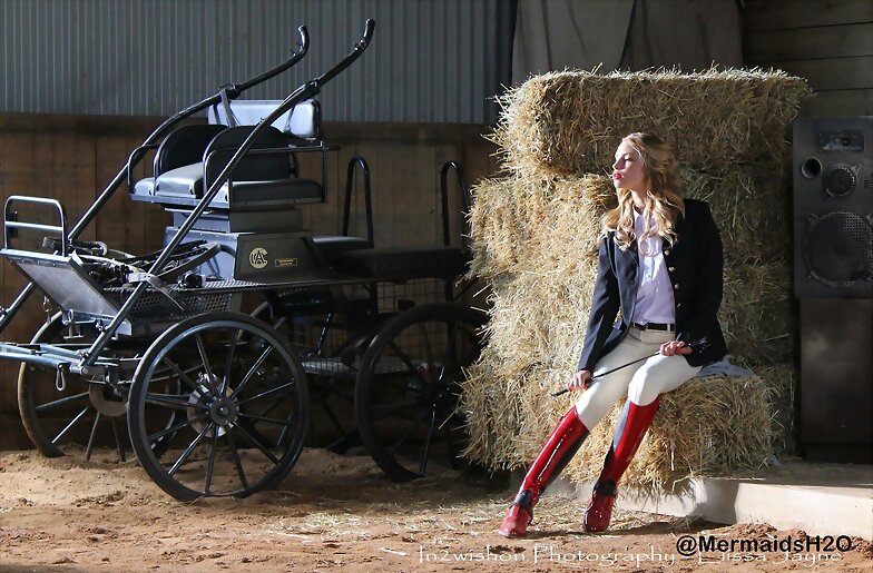 Lucy Fry - Edition Red Intensity Boots for Dublin