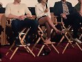 Luke Mitchell con el cast de Agents of SHIELD