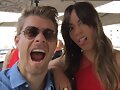 Luke Mitchell y Chloe Bennet en la Comic Con 2015