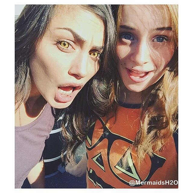 Behind the scenes Phoebe Tonkin en The Originals
