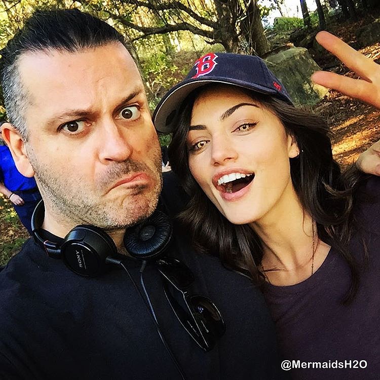 Behind the scenes Phoebe Tonkin en The Originals