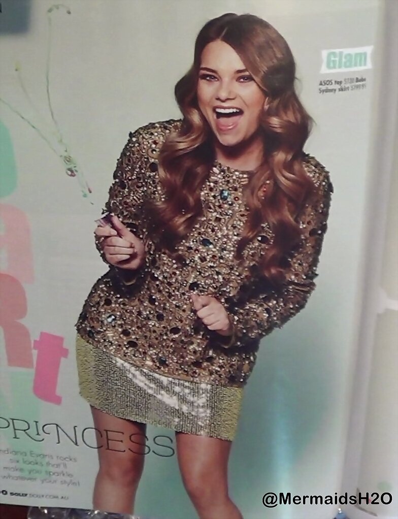 Indiana Evans photoshoot para Dolly 2012