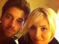 Amy Ruffle con su novio Lincoln Younes