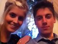 Amy Ruffle con su novio Lincoln Younes