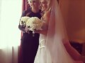 Amy Ruffle en una boda