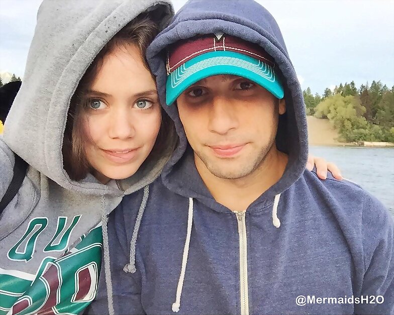 Allie Bertram con su novio Andrew Cogliano
