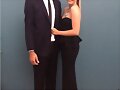 Cleo Massey con su novio Luke Dempsey