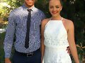 Cleo Massey con su novio Luke Dempsey