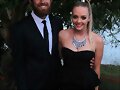 Cleo Massey con su novio Luke Dempsey